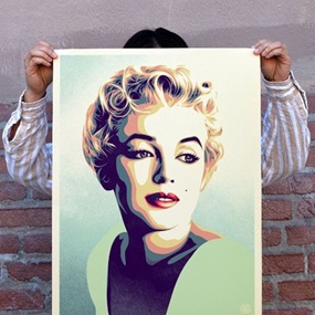 Marilyn Sunset by Shepard Fairey