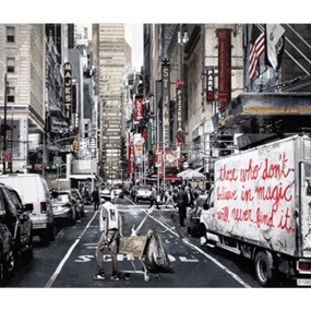 Broadway (Hand-Finished) by Mr Brainwash