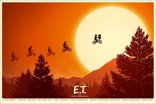 E.T. The Extra Terrestrial  by Mike Mitchell