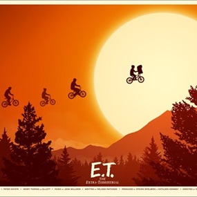 E.T. The Extra Terrestrial by Mike Mitchell