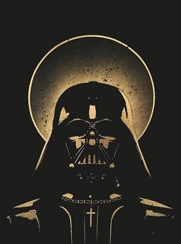The Holy Vader (Original on Canvas) by Fake