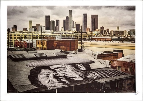 Wrinkles Of The City, Los Angeles - Lovers On The Roof, USA  by JR