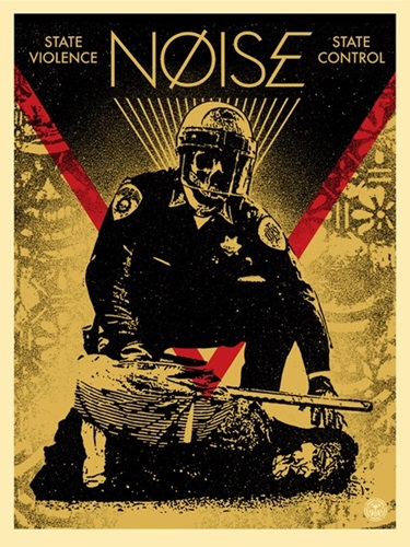 State Violence State Control  by Shepard Fairey