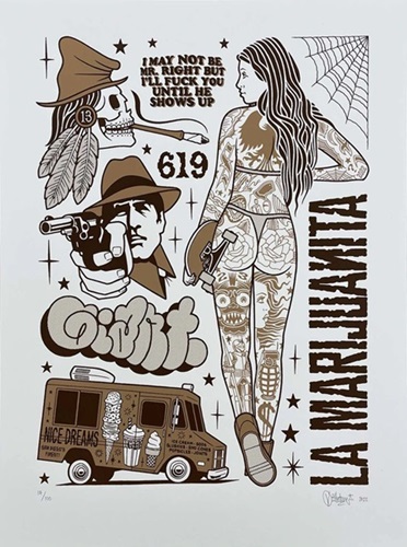 La Marijuanita  by Mike Giant