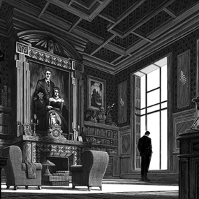 Drawing Room, Wayne Penthouse by Nicolas Delort