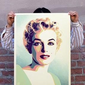 Marilyn Sunrise by Shepard Fairey