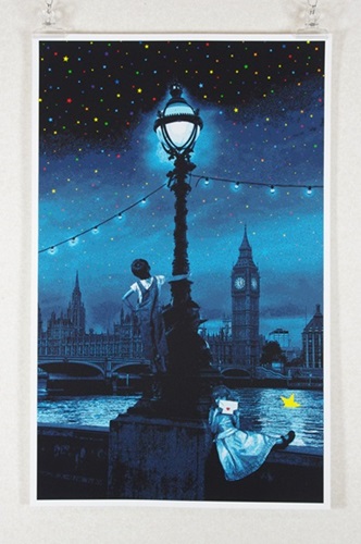 When You Wish Upon A Star - London (Blue) by Roamcouch Editioned