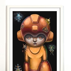 Megaman (Orange) by Jordan Mendenhall