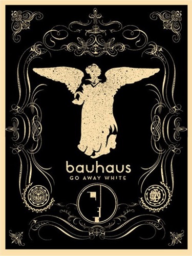 Bauhaus (Black) by Shepard Fairey