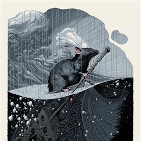 Remy Adrift (Ratatouille) by Aaron Horkey