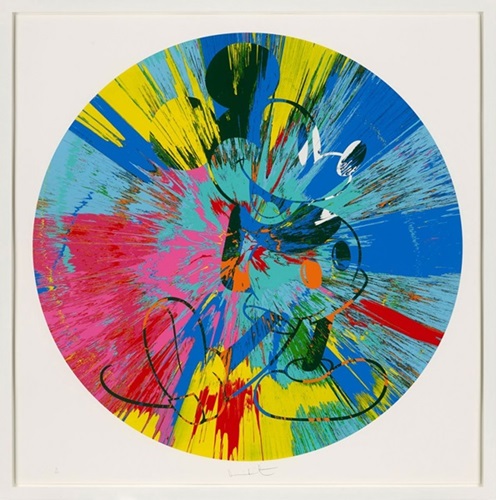 Beautiful Mickey  by Damien Hirst