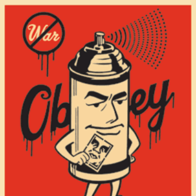 Mr Spray by Shepard Fairey