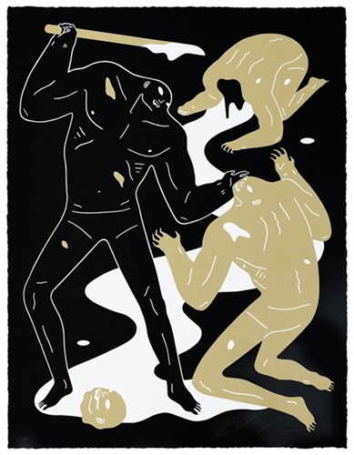 The Crawler (Black) by Cleon Peterson