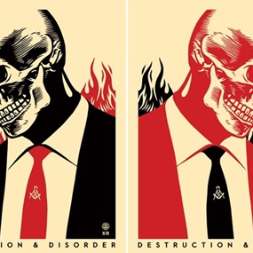 Destruction & Denial by Shepard Fairey | Francisco Reyes Jr.