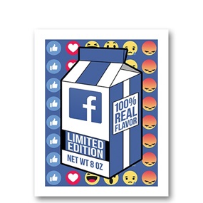 Facebook Juice (First Edition) by Jack Vitaly