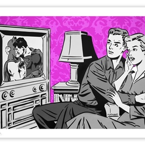 The Evening News (Purple) by Rich Simmons