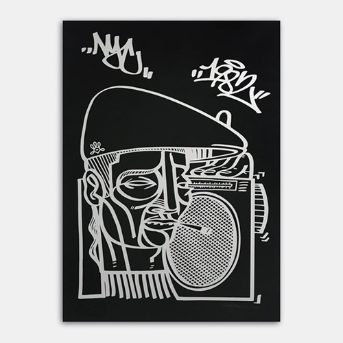 Mugsy Silver by Doze Green Editioned artwork | Art Collectorz