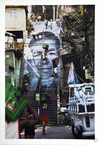 28 Millimètres, Women Are Heroes - Action Dans La Favela Morro Da Providencia, Escalier  by JR
