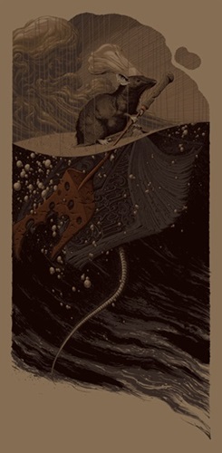 Remy Adrift (Ratatouille) (Variant) by Aaron Horkey