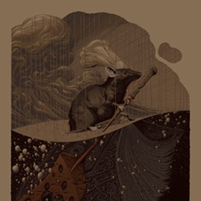 Remy Adrift (Ratatouille) (Variant) by Aaron Horkey