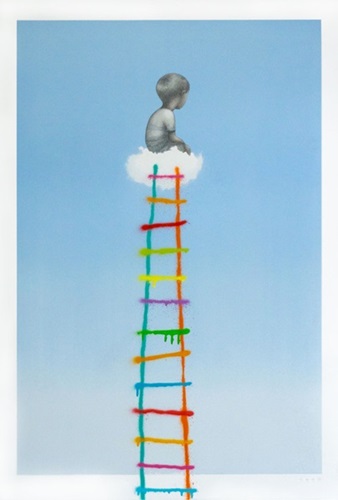 L’Échelle The Ladder  by Seth Globepainter