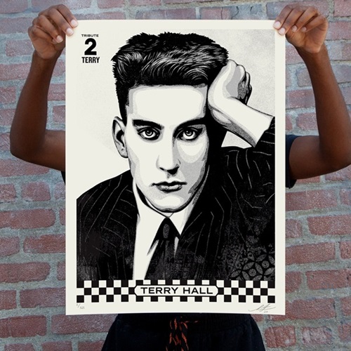 Terry Hall Tribute  by Shepard Fairey