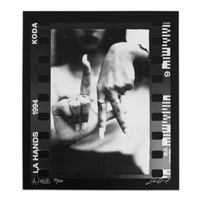 LA Fingers (Dedicated To You - Exhibition Print) by Estevan Oriol