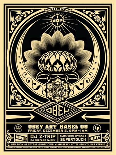 Art Basel 2008  by Shepard Fairey