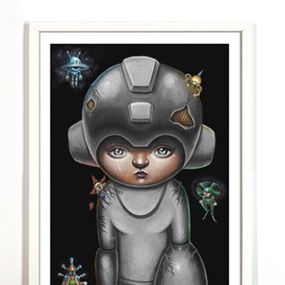 Megaman (Grey) by Jordan Mendenhall