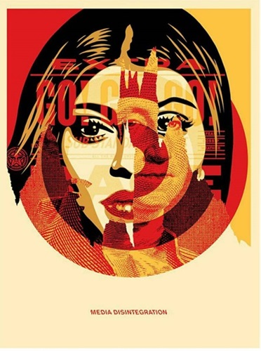 Obey Media Target  by Shepard Fairey