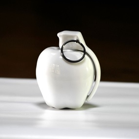 Apple Care (Porcelain) by Fidia Flaschetti