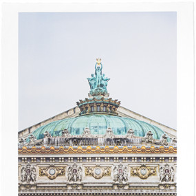 Ballet, Regard Surplombant La Façade Du Palais Garnier, Opéra de Paris, France, 2014 by JR