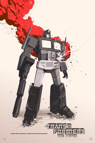The Transformers: The Movie (Variant) by Oliver Barrett