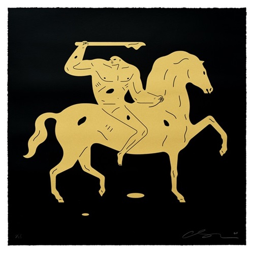 The Return (Altadena) (Black & Gold Timed Edition) by Cleon Peterson