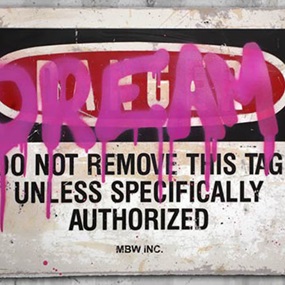Dream (Pink) by Mr Brainwash