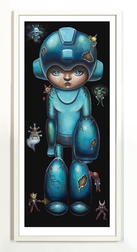 Megaman (Blue) by Jordan Mendenhall