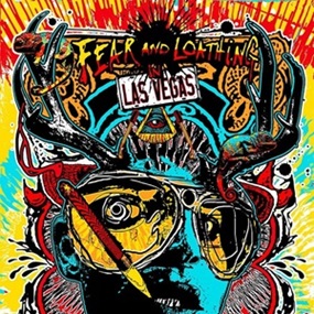 Fear and Loathing in Las Vegas Alternative Colourfull Poster by