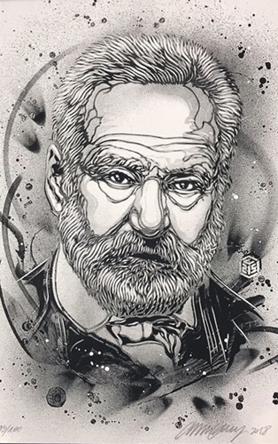 Victor Hugo  by C215