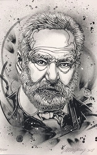 Victor Hugo  by C215