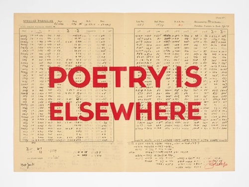 Poetry Is Elsewhere  by William Kentridge