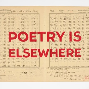 Poetry Is Elsewhere by William Kentridge