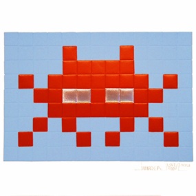 Invasion (Red) by Space Invader