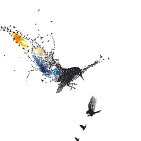We Are Bigger Than Them (Hand-Coloured) by Rob Wass