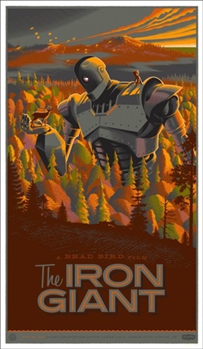 The Iron Giant  by Laurent Durieux