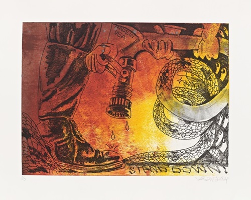 Untitled (Stand Down)  by Pat Phillips