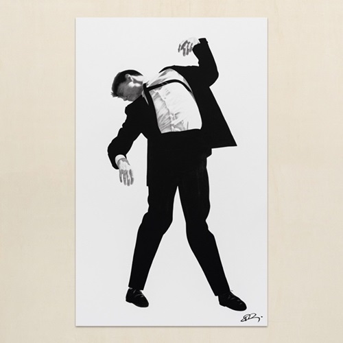 Untitled (Eric, from the series “Men in the Cities”) (Timed Edition) by Robert Longo
