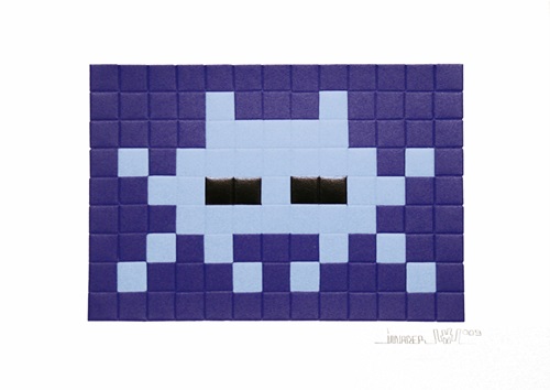 Invasion (Blue) by Space Invader