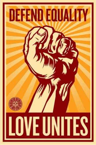 Love Unites  by Shepard Fairey