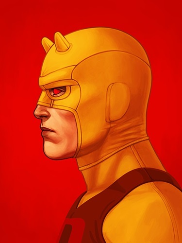 Daredevil (Yellow)  by Mike Mitchell