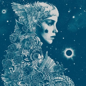 Deity II (Blue) by Nikita Kaun